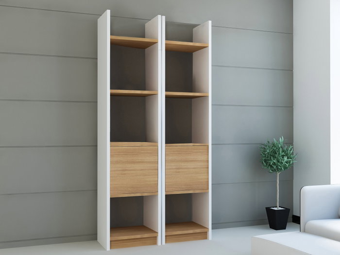Hanah Home Esbi 102 - Blanco, Teca